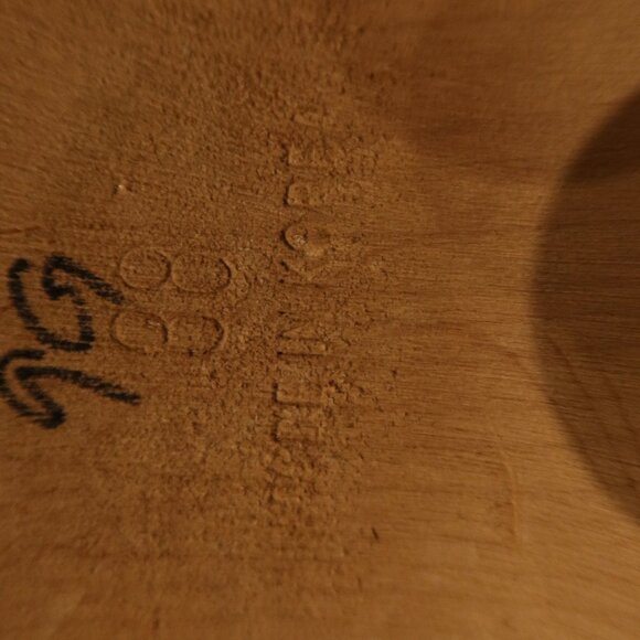 OLOF Daughters of SWEDEN CLOGS wooden heel authentic 38 leather buckle classic - Picture 8 of 10